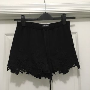 Express tie-waist shorts
